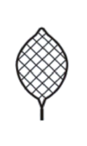 Filet oval rétractable, accessoire pour endoscope vétérinaire